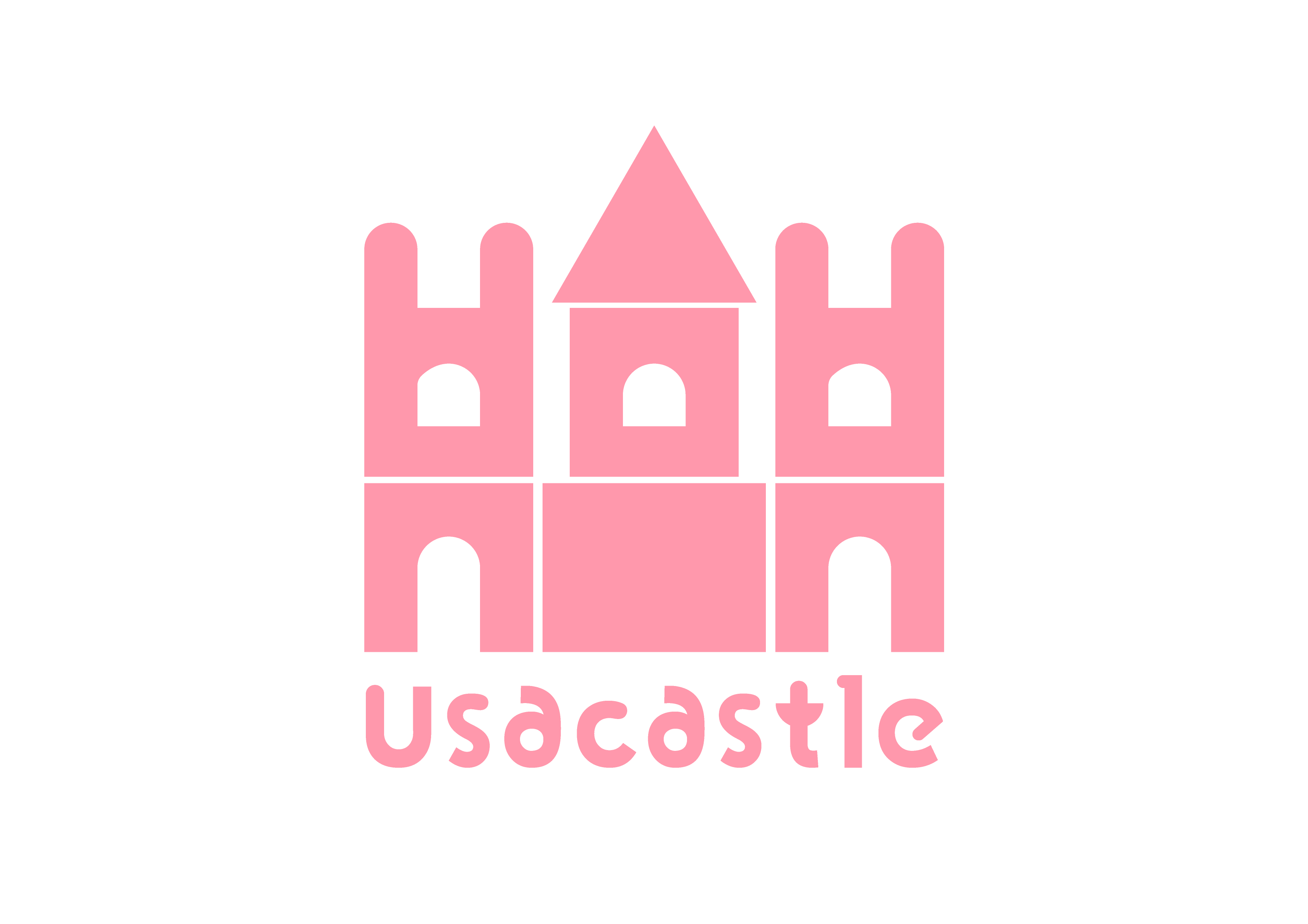 Usacastle サークルロゴ